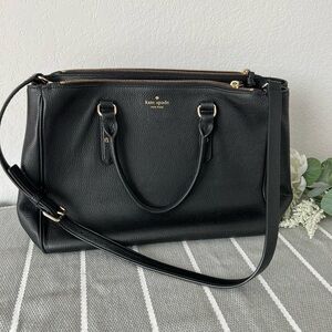 Large black Kate Spade handbag
